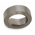 Silver, non-adhesive 304 stainless steel label tape on a 1/2 in x 21 ft roll. Compatible with GRD400 label maker. Suitable for indoor/outdoor use, providing permanent identification for industrial equipment, pipes, and components.