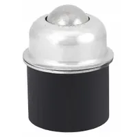 This ball transfer features a 1.5 in diameter ball with a 250 lb load capacity and 3 13/16 in projection. It is designed for internally threaded pipe mounting, enabling omnidirectional movement of loads in material handling systems such as conveyor transfer points, workstations, and packaging lines