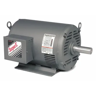 BALDOR General Purpose Motor: Rigid Base Mount, Open Drip Proof, 10 hp, 230V AC/460V AC - Rigid Base 3-Phase General Purpose AC Motors