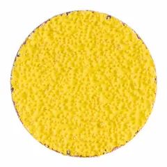 This 2-inch ceramic sanding disc with RazorStar technology is designed for cool-cutting on stainless steel and nickel alloys. The 36-grit Y-weight cloth construction provides effective material removal while minimizing heat buildup. Suitable for blending, finishing, and surface preparation in metalworking applications.