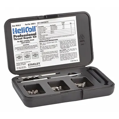 HELI-COIL Thread Repair Kit: Tanged Tang Style - Insert & Tool Kits