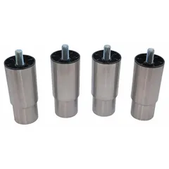 The SCOTSMAN KLP8S Leg Kit is a replacement leg kit designed for SCOTSMAN ice machines. It provides stable support and proper elevation for the equipment, ensuring correct drainage and level operation in commercial kitchens and foodservice facilities.