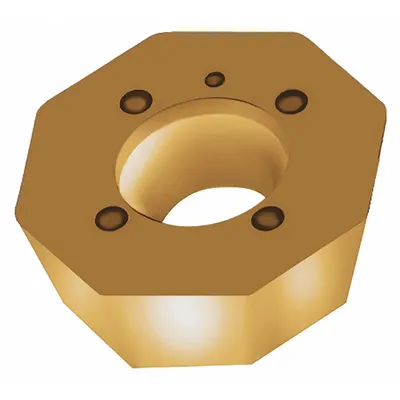 WALTER Octagon Milling Insert: ODMW060508-A57 (MPN 7347326) - Octagon (O) Indexable Milling Inserts