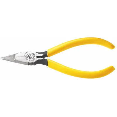 KLEIN TOOLS Needle Nose Plier: 1 1/8 in Max Jaw Opening, 6 in Overall Lg, 1 1/4 in Jaw Lg - Needle-Nose Pliers