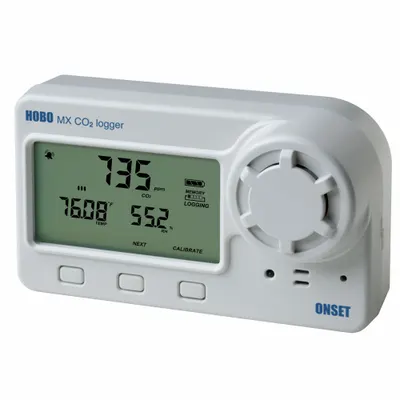HOBO MX1102A Wireless Temperature & Carbon Dioxide Data Logger - Temperature & Humidity Data Loggers