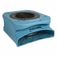 Low Profile Centrifugal Blower: 1,100 cfm, 1/4 hp, Fixed Frame, 115V AC, 2 Speeds, Blue, Plastic (MPN PA-250-LP-BL)