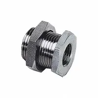 Metal Pipe Straight: Straight, 1/2 in x 1/2 in, Female NPT Threaded x Male x NPT Threaded, 2,176 psi (MPN 1871 00 22)