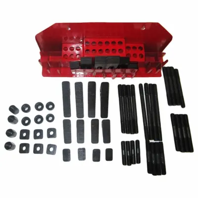 JET CK-58 Wall-Mount Machine Clamping Kit, 5/8" Stud, 58 Pieces - Wall-Mount Machine Clamping Kits