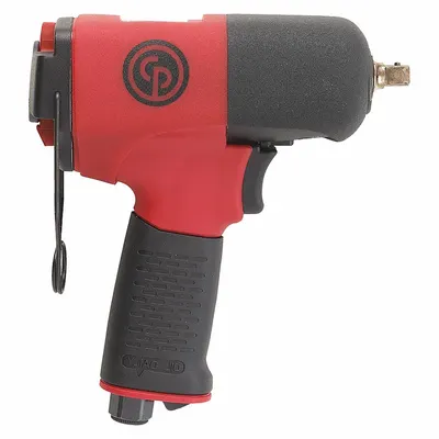 CHICAGO PNEUMATIC Air Impact Wrench: Compact, 1/2 in Drive, Pistol-Grip, Square, Std - Compact Pistol-Grip Impact Wrenches