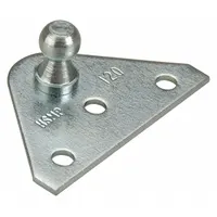 DYNABRADE Flat Ball Bracket,10mm: Mfr Part # 64224, Flat Ball Bracket
