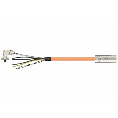 READYCABLE Servo Cable: Basic Cable, 40 ft Lg, For Allen-Bradley, Similar To 2090-CSBM1DE-14AF - Allen-Bradley-Style Servo Hybrid Cable Cordsets