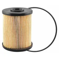Cartridge-type diesel fuel filter with 3 3/8 in outside diameter and 13/16 in inside diameter. Constructed with cellulose media and includes an O-ring. Suitable for use in diesel fuel systems of Dodge buses