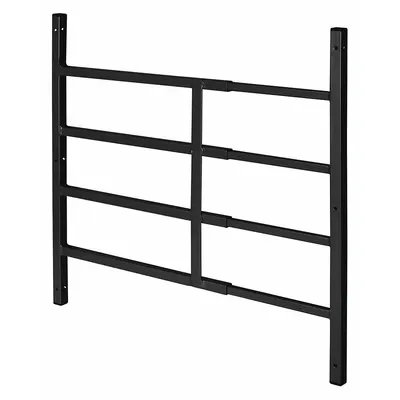 PRIME-LINE Window Security Guard: Fixed, 15 3/4 in to 22 in, 21 1/4 in Ht, 4 Bars - Fixed-Installation Window Security Bars