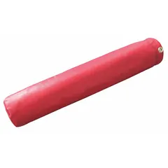 Chain container accessory for electric chain hoists. Collects and stores slack chain during lifting operations to prevent tangles. Compatible with hoists rated for 300 lb load capacity.
