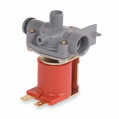 BRADLEY Solenoid Valve Through Body, Plastic, 0.426 ID O-Ring, S07-067AS - Cartridges & Mixing Valve Parts for Wash Fountains