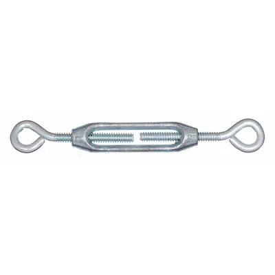 PEERLESS CHAIN Turnbuckle: Carbon Steel, Galvanized, 1,200 lb Working Load Limit - Eye Turnbuckle Assemblies