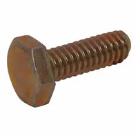 Hex Head Cap Screw: Steel, Grade 8, Zinc Yellow, 3/4"-10, Coarse, 2 1/2 in lg, Fully Threaded, Inch (MPN BULK-BOLT-4448)
