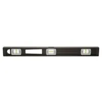 JOHNSON LEVEL I-Beam Level: Level & Plumb, I-Beam, 24 in Overall Lg, Top & Side Read, Rare Earth – 1 (MPN 3824)