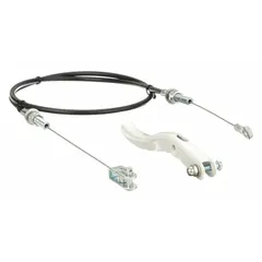 This lever kit is a replacement release lever assembly for lift tables. It includes a Retainer 10-2 and is used to control the lowering mechanism on hydraulic or pneumatic lift tables in material handling applications.