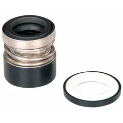 This mechanical seal is designed for use in gear pumps to prevent fluid leakage along the rotating shaft. It is compatible with Dayton brand gear pumps and manufacturer model number 4KHF4.