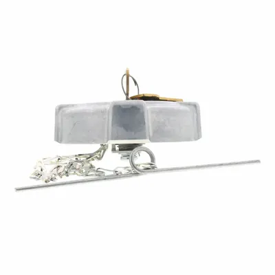 STANT Fuel Cap: Lockable, Cam with Chain and Cross Bar, 3 1/2 in Neck Dia, 1 1/2 in Neck Lg - Locking Fuel Caps