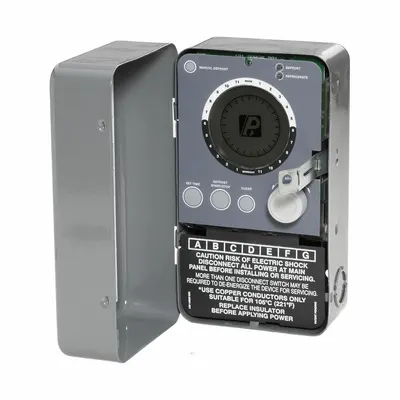 PARAGON Defrost Control Timer: Digital, 15 min Max Cycle Time, SPDT-NO/NC - Enclosed Digital Defrost Timer Switches