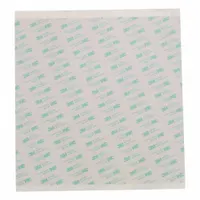 3M Transfer Tape: Square, 12 in Wd, 12 in Lg, 2.3 mil Thick, Polycoated Kraft Paper, Acrylic, 12 PK (MPN 3M 467MP)
