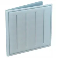 Link Air Filter: 20 in x 22 in x 1 in, 22 in Section Wd, 2 Sections, 3 Ply, MERV 8