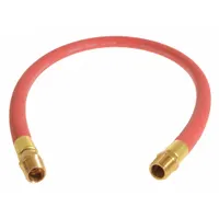 CONTINENTAL Replacement Hose: 2 ft Hose Lg, 3/8 in Hose Inside Dia., EPDM, EPDM, Spiral, 3/8 in MNPT (MPN HZR03830-02-14-G)