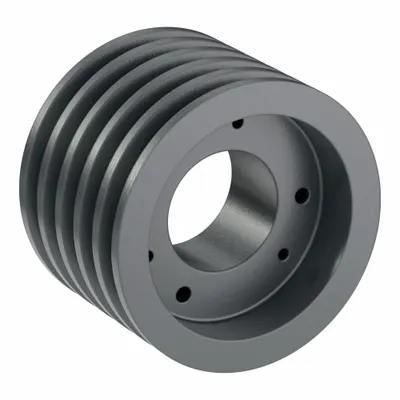 OEM V-Belt Pulley: B54 - Bushed-Bore Cast-Iron V-Belt Pulleys