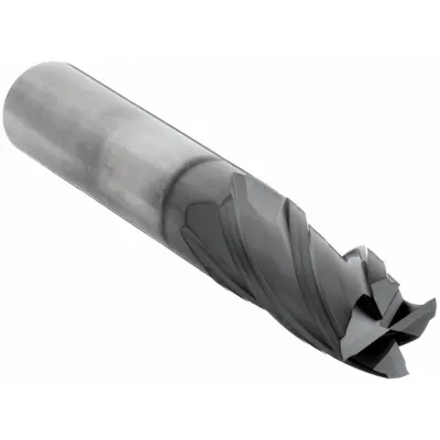 OSG Square End Mill: Carbide, Diamond Coated, 4 Flute, 1/4" Mill Dia, 3/4" LOC - Carbide Square End Mills for Graphite & Carbon Fiber