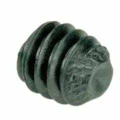 Set screw used to secure rotating components such as pulleys or gears onto shafts. Compatible with Dayton brand products and model 4KHP5. Sold as a 2-pack for industrial hardware applications.
