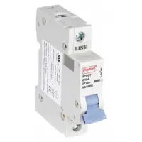 DAYTON IEC Supplementary Protector: 10 A Amps, 5kA at 277V AC, Screw Clamp, NDB2-63, 277V AC, D