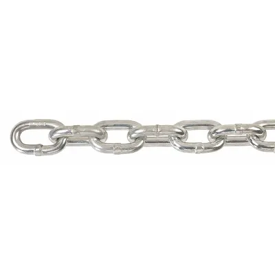 PEERLESS Straight Chain: 1/4 in Chain Trade Size, 30 Chain Grade, Carbon Steel, Straight - Grade-30 Load-Securing Chains