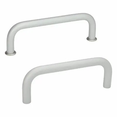 JW WINCO 425-AL-10-120-EL Load-Rated Standard U Pull Handle - Load-Rated Standard "U" Pull Handles