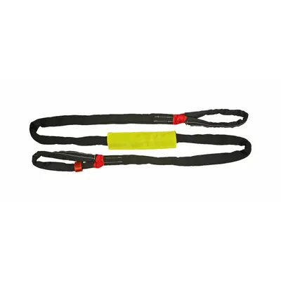TOW-ALL TSEN150X20 Heavy Duty Nylon Tow Strap, 20 ft, Red, Eye Attachment - Tow Straps