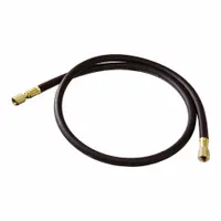 JB INDUSTRIES Hose: 5 ft Lg, 0° Angle, Black, Rubber/Kevlar®, Single Hose, Anti-Blowback Valve (MPN CL64-60)