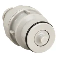 Quick Connection Coupling: Straight, 1/2 in ID Size, Barbed x Barbed, Polypropylene, Gray (MPN HFCD22812)
