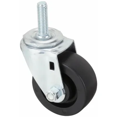 OEM Stem Caster: Swivel - Standard Threaded Stem Casters
