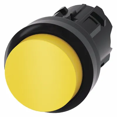 Siemens Extended Push Button: 22 mm Mounting Size, Non-Metallic - Extended-Length Push-Button Operators