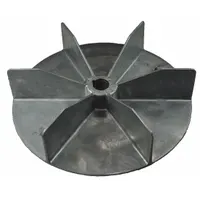 Blower Wheel: Radial, 7 3/4 in Dia, CW/CCW, Aluminum Wheel, 1 Inlets, 1/2 in Bore, 3,500 RPM Max. (MPN 45J463)