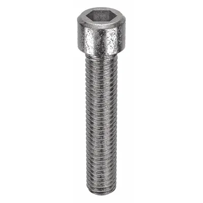 FOREVERBOLT Socket Head Cap Screw: 3/8"-16 Thread Size, 2 in Lg, Std, NL-19, Stainless Steel - Inch System Standard Socket Head Cap Screws