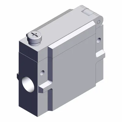 SMC Air Suction Filter: ZF, 1/4 in Inlet, NPTF, -100 kPa to 0 kPa, Polyester Element - In-Line Vacuum Suction Filters
