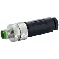 MURRELEKTRONIK Circular Connector: A Coded, 4 Pin, M8 with Straight Connection, IP67, PBT (MPN 7000-08611-0000000)