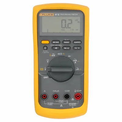 FLUKE Digital Multimeter: TRMS, CAT III 1000V/CAT IV 600V - Standard Feature Multimeters