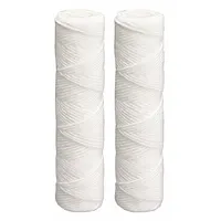 CULLIGAN Water Filter Cartridge: 10 micron, String Wound, 4 gpm, Polyester, 1 PR (MPN CW-F)