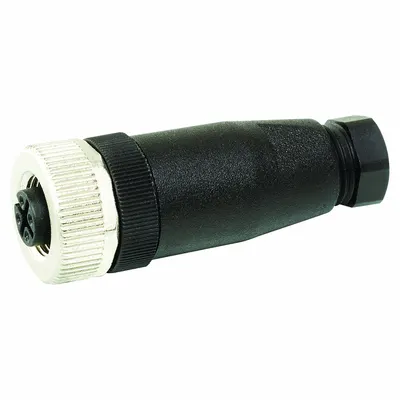 MURRELEKTRONIK Circular Connector: A Coded, 5 Socket, M12 Screw, IP67, Screw Terminals - Field-Wireable Industrial M12 Circular Connectors