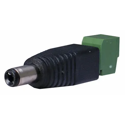 SPECO TECHNOLOGIES Female DC Plug to Terminal Block - Speco Technologies Accessories