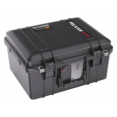 PELICAN 1507AIRWD Lightweight Suitcase-Style Case with Dividers, Black - Lightweight Suitcase-Style Cases