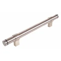 This TRIMCO door pull is constructed from copper with a silver finish, measuring 42 inches in height. The copper material provides natural antimicrobial properties, making it suitable for high-touch areas where hygiene is a concern. It is commonly used in commercial and institutional settings such as healthcare facilities, laboratories, and food service environments